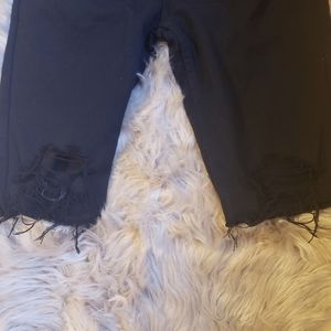 Men distressed shorts